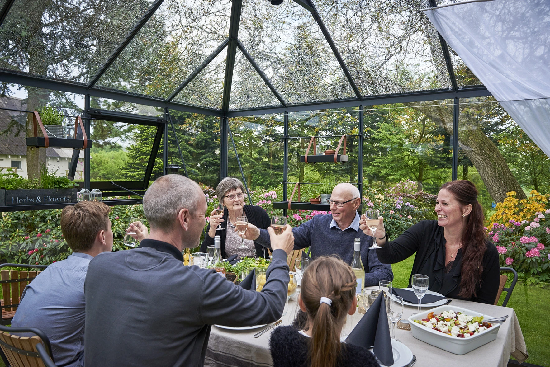 Royal Well Tuinkamer Grand Oase 13 m2 Antraciet - Afbeelding 4